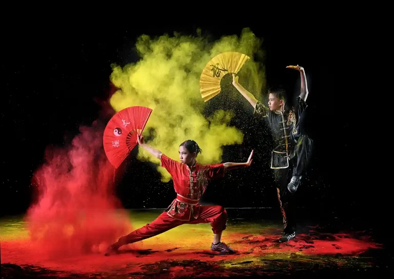 Red Yellow Fight - Lee Eng Tan - Singapore - PSA Silver Medal - Color Open